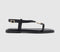 Womens OFFICE Sam Hardware Detail Slingback Sandals Black