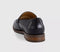 Mens OFFICE Morris Penny Loafers New Black Leather
