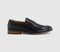 Mens OFFICE Morris Penny Loafers New Black Leather