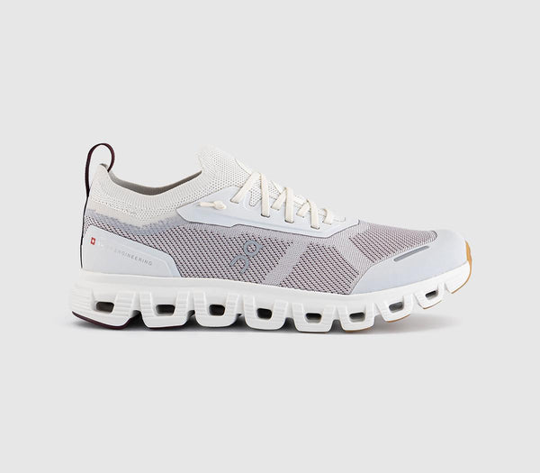 ON Cloud 6 Versa Trainers Ice Maroon F
