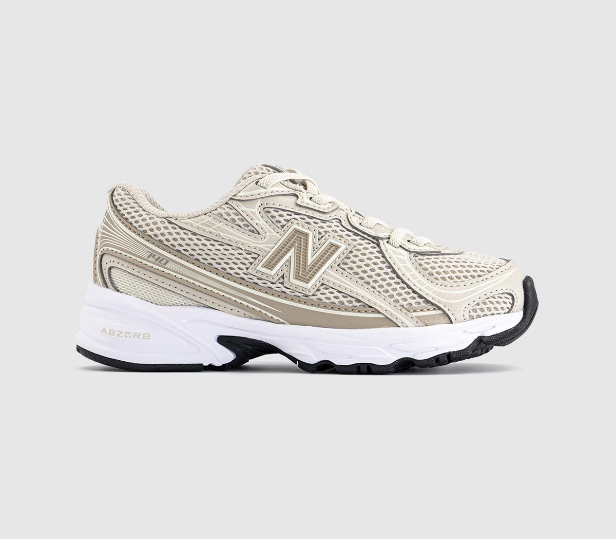 Kids New Balance 740 Youth Trainers Timberwolf Stoneware