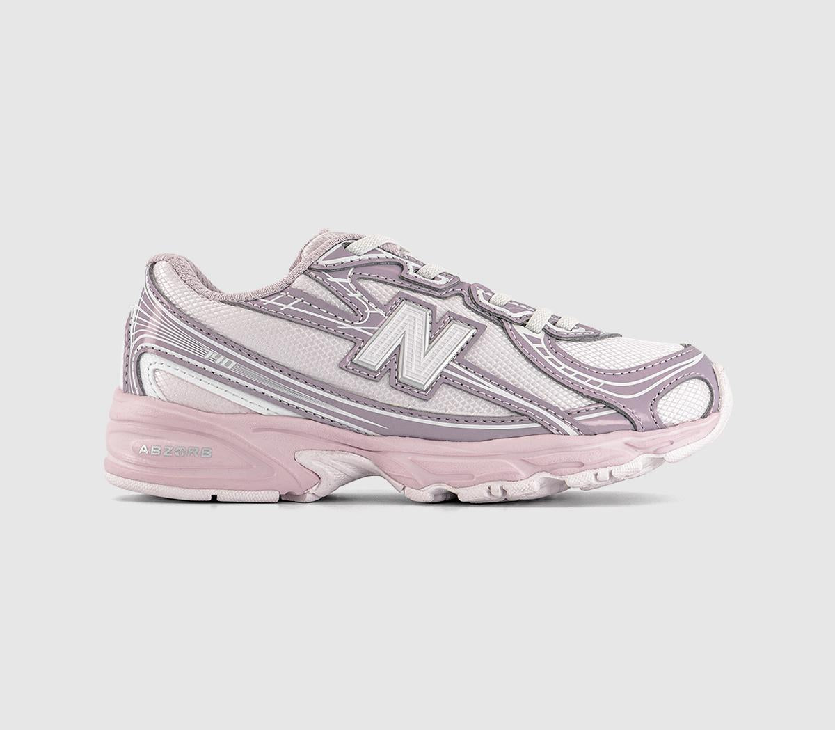 Kids New Balance 740 Youth Trainers Pink Salt