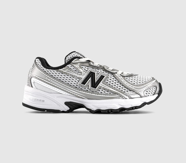 Kids New Balance 740 Youth Trainers Silver Metallic