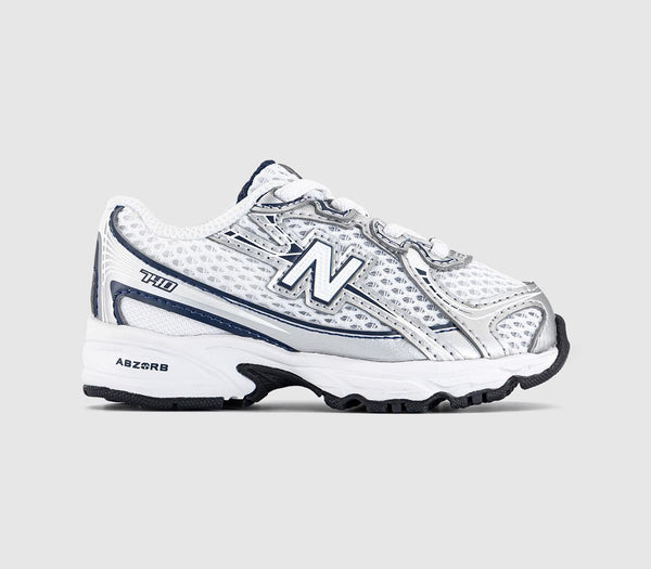 Kids New Balance 740 Infant Trainers Navy White