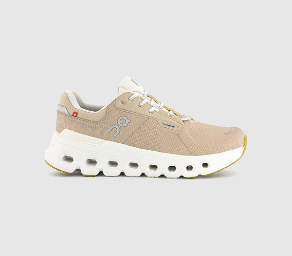 ON Cloudrunner 2 Waterproof Trainers Sand Dew F