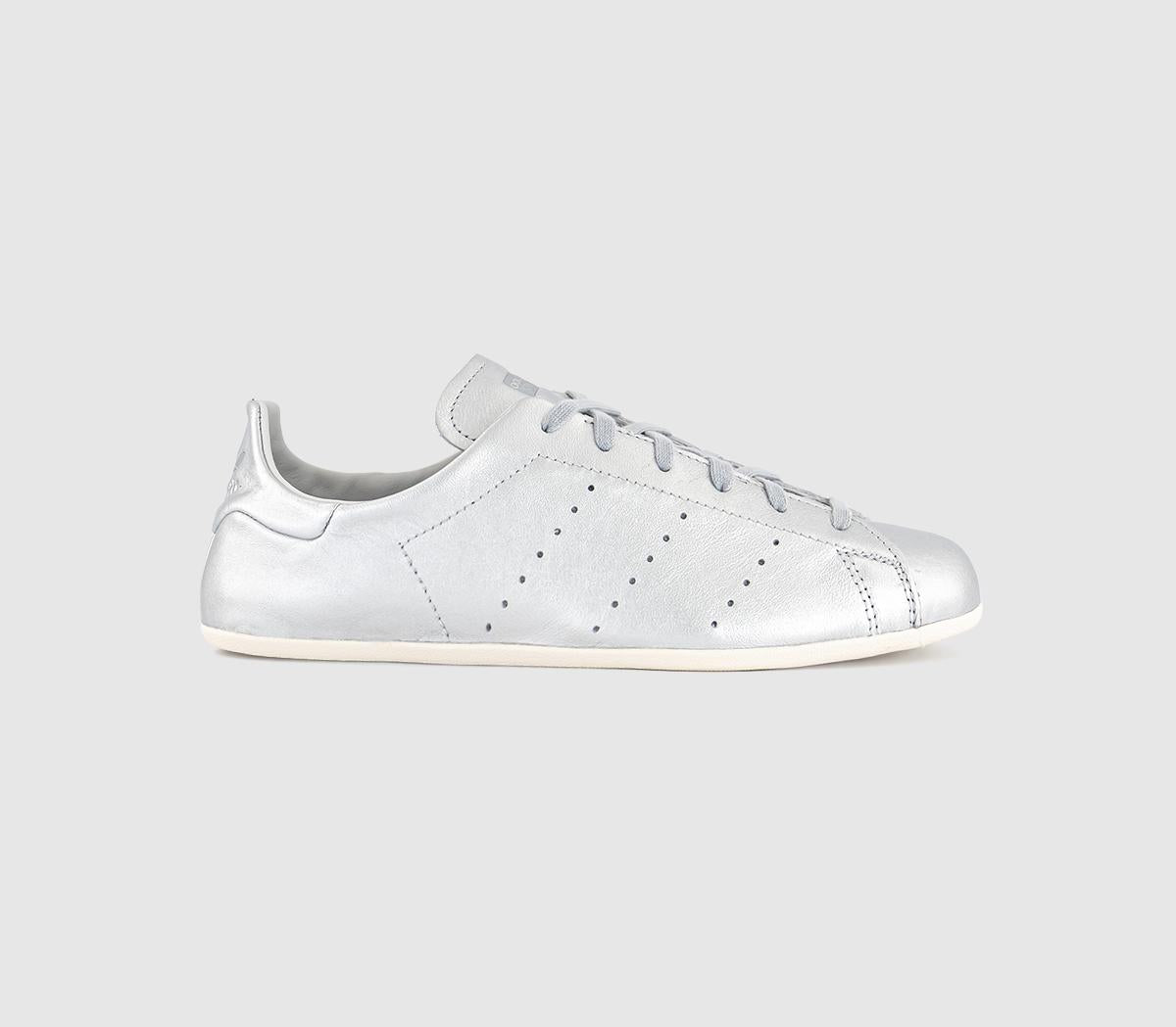 adidas Stan Smith Lo Pro W Trainers Silver Metallic Grey Cloud White