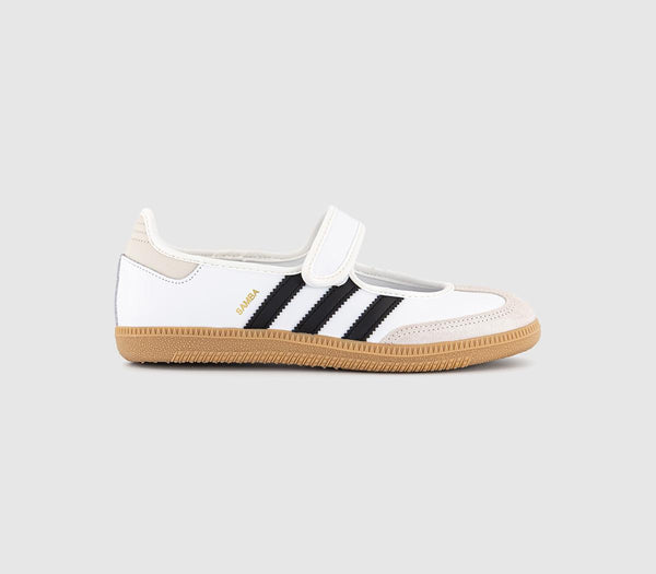 adidas Samba Jane Trainers White Alumina Black