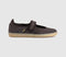 adidas Samba Jane Ballet Trainers Aurora Coffee Gold Metallic