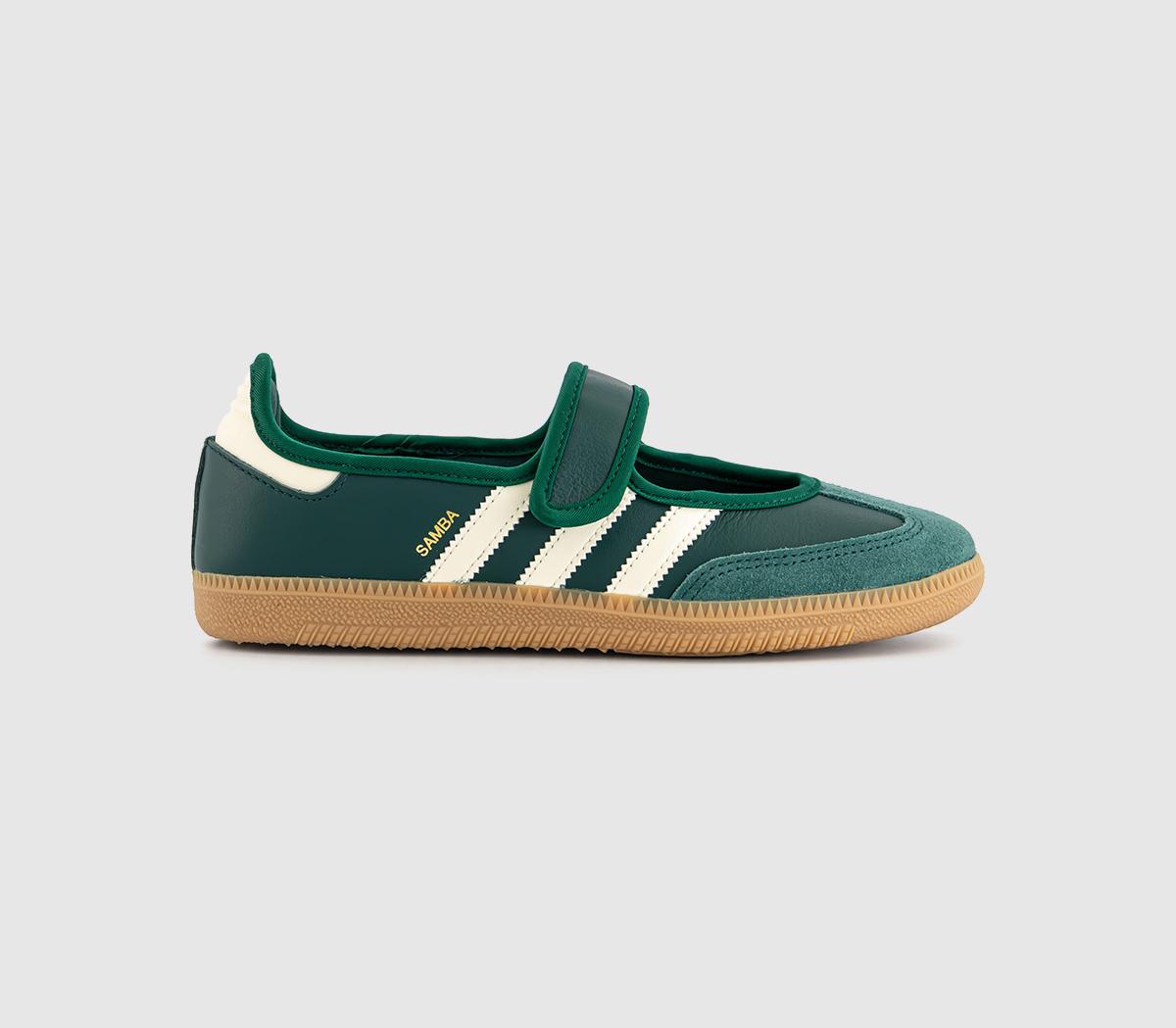 adidas Samba Jane Collegiate Green Gum Cream White