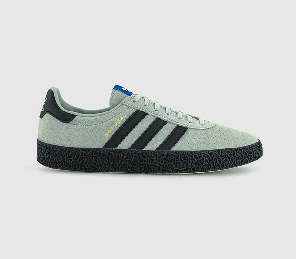 adidas Montreal RM Trainers Linen Green Black Black