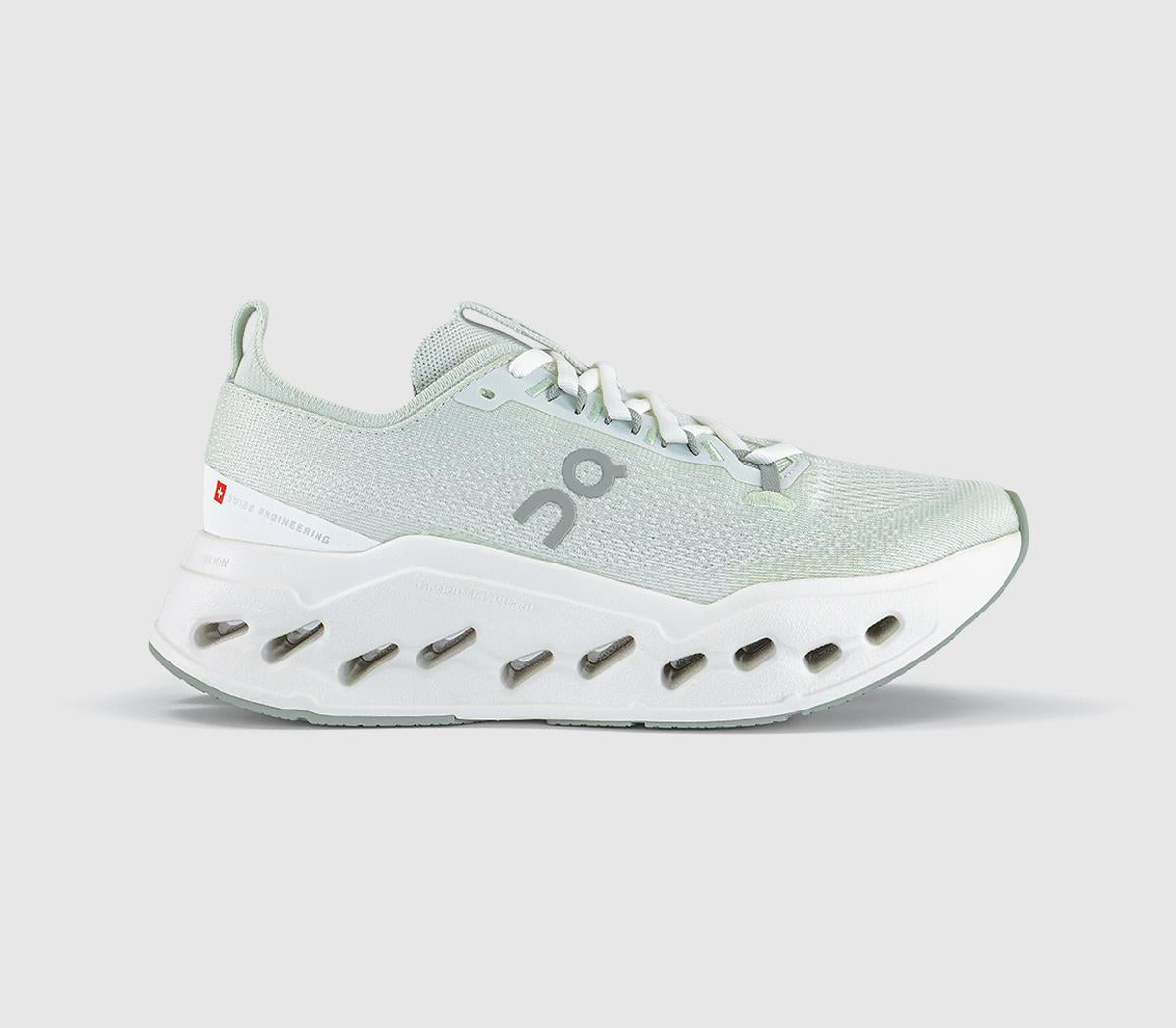 On Cloudsurfer Max Trainers Iceberg Ivory F
