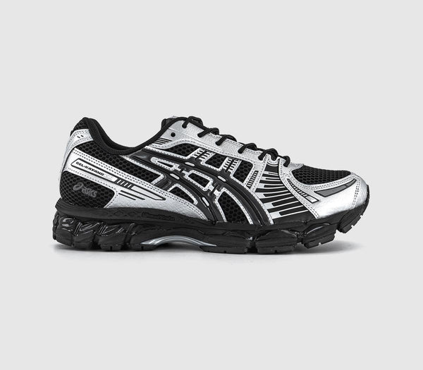 ASICS Gel-Kayano 12.1 Trainers Black Graphite Grey - OFFCUTS SHOES by OFFICE