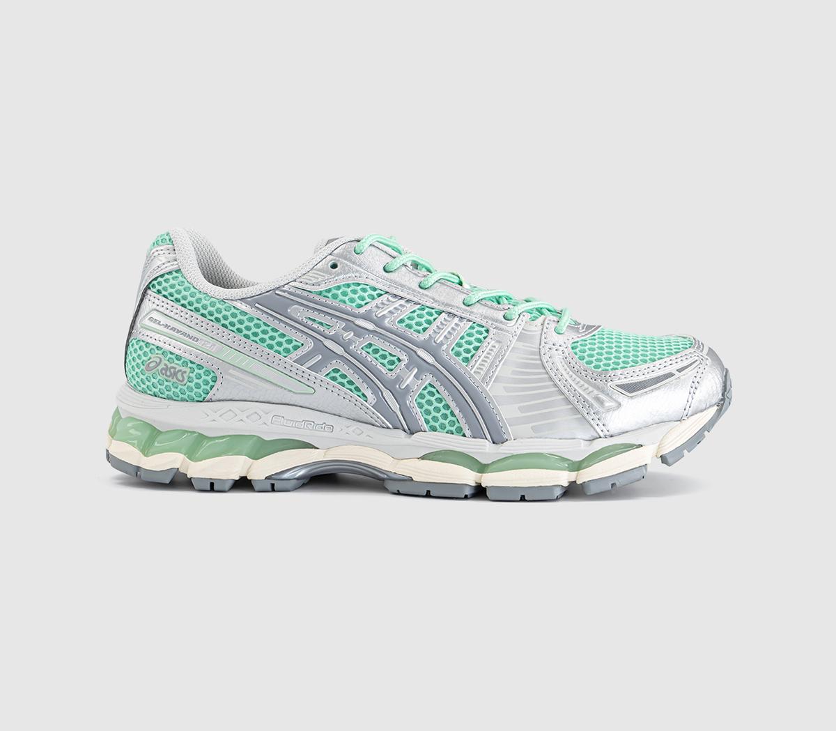 ASICS Gelkayano 12.1 Trainers Ice Green Gravel