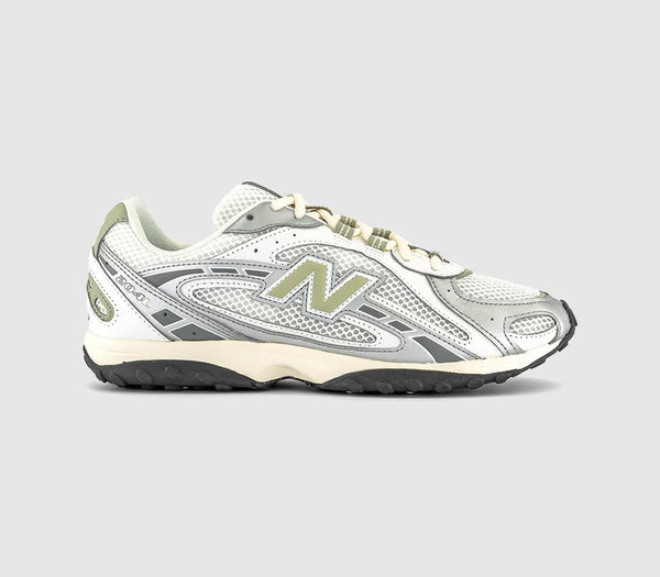 New Balance 204L Trainers Silver Metallic Green