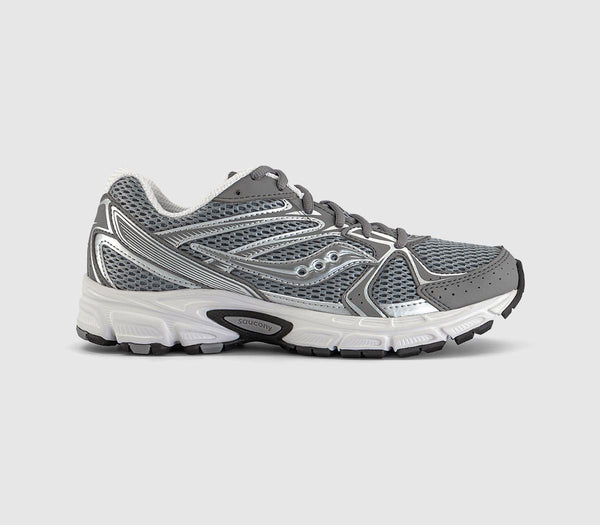 Saucony Ride Millenium Trainers Grey Grey Silver