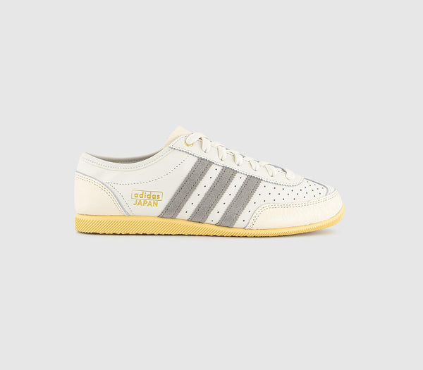 Womens adidas Japan Decon Trainers Off White Silver Pebble - OFFCUTS SHOES by OFFICE