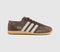Womens adidas Japan Decon Trainers Earth Strata Cream White Orange Tint - OFFCUTS SHOES by OFFICE