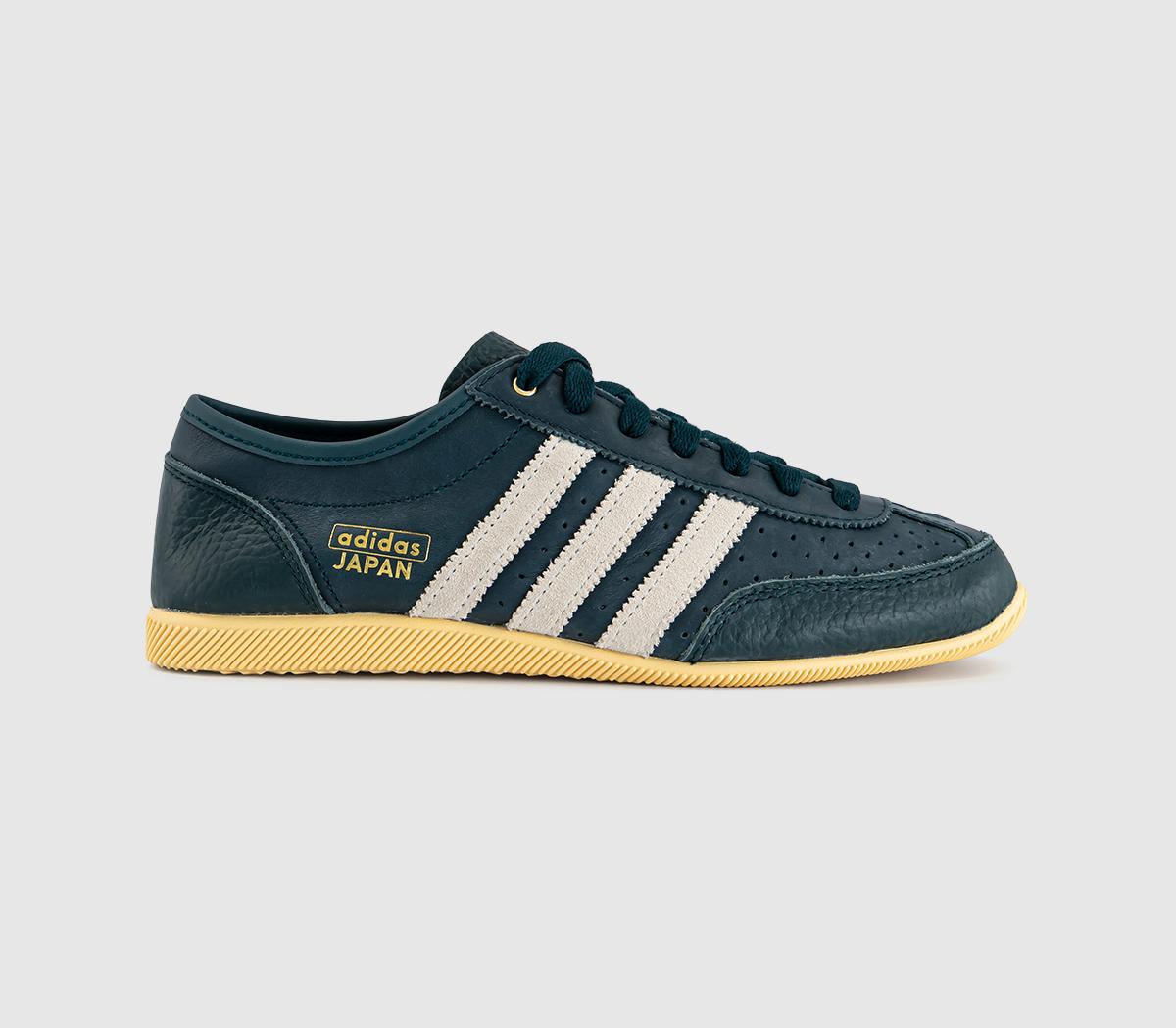 adidas Japan Decon Trainers Aurora Ivy Cream White Orange Tint