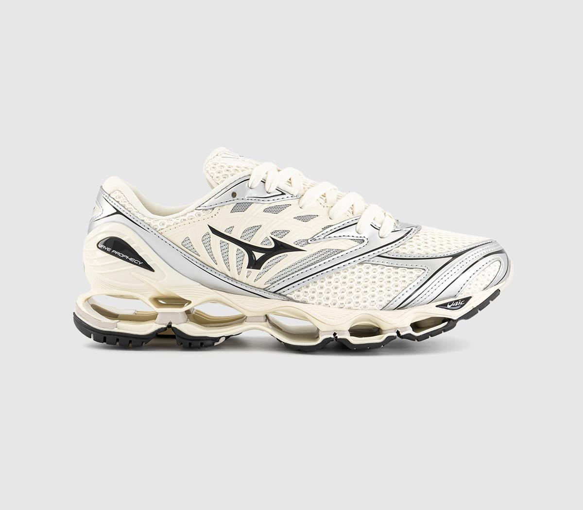 Mizuno Wave Prophecy LS Trainers Pristine Black Silver