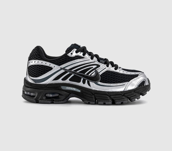 Nike Air Max Moto 2k Trainers Metallic Silver Total Orange White Black