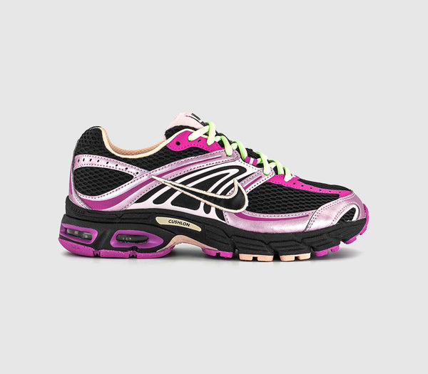 Nike Air Max Moto 2k Trainers Black Black Fire Pink Pink Foam