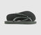 Women's Havaianas Slim Crystal Flip Flops Olive Green