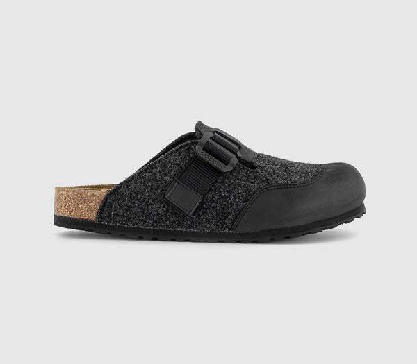 Mens BIRKENSTOCK Boston Nova Men's Clogs Anthracite