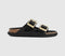 Womens BIRKENSTOCK Arizona Droplet EXQUISITE Sandals Black - OFFCUTS SHOES by OFFICE