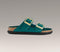 Womens BIRKENSTOCK Arizona Droplet Sandals Dark Teal High Shine