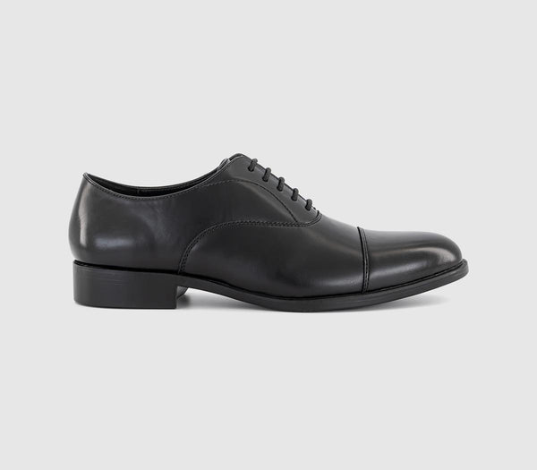 Mens OFFICE Michigan Toecap Oxford Shoes Black