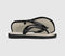 Womens Havaianas Top Square Fusion Flip Flops Black