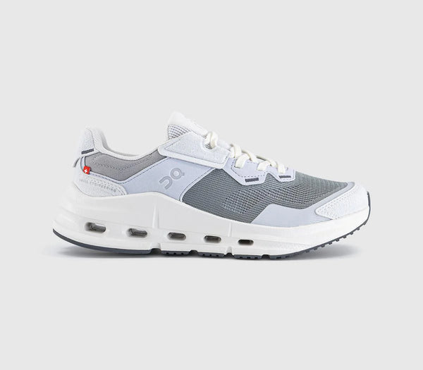 ON Cloudnova Rift Trainers Alloy Glacier F UK Size 6