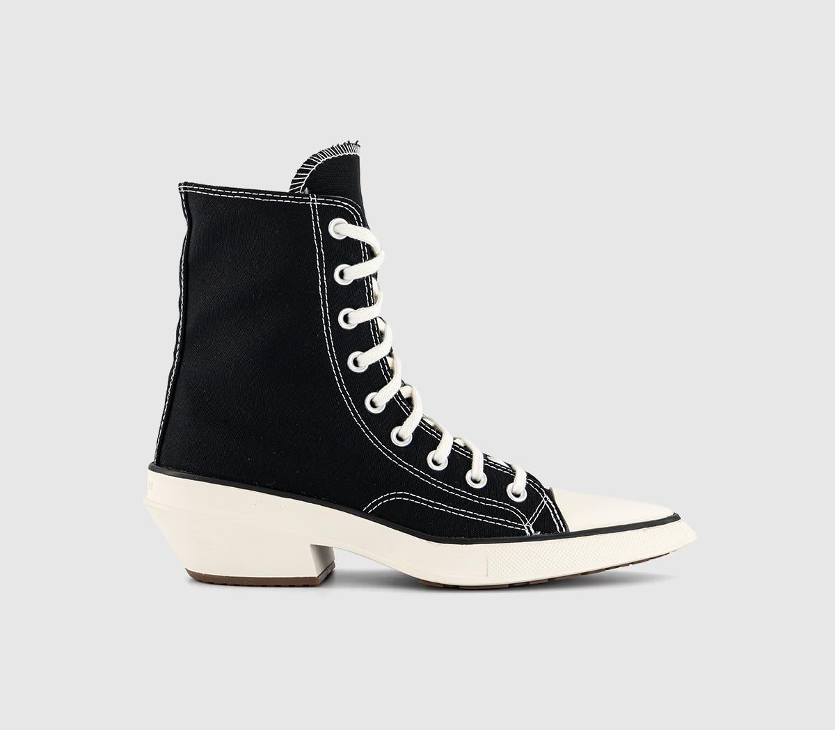 Womens Converse Chuck 70 De Luxe Boots Black White