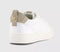 OFFICE Tiramisu Cup Sole Lace Up Trainers White