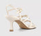 Womens OFFICE Mojo Strappy Heeled Sandals Off White