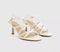 Womens OFFICE Mojo Strappy Heeled Sandals Off White