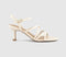 Womens OFFICE Mojo Strappy Heeled Sandals Off White