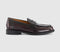 Womens Vagabond Shoemakers Linn Penny Loafers Bordo Polished Leather