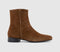 Womens Vagabond Shoemakers Mona Ankle Boots Cocoa Brown Suede - OFFCUTS SHOES by OFFICE