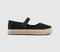Womens, TOMS, Carolina Mary Jane Shoes, Black