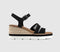 Womens TOMS Darya Sandal Black - OFFCUTS SHOES by OFFICE