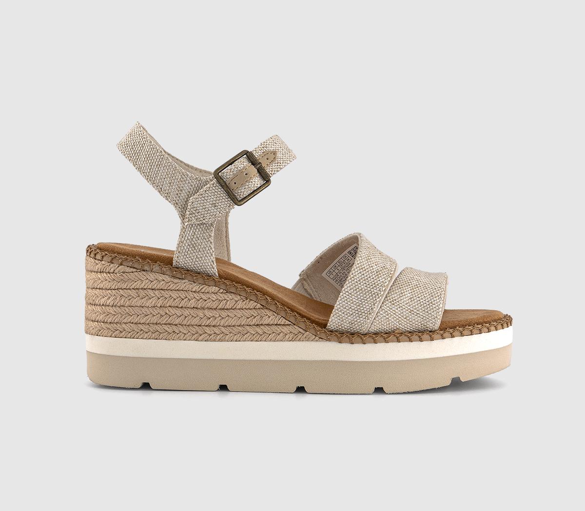 Womens TOMS Darya Sandal Natural