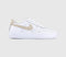 Kids Nike Air Force 1 PS Trainers White Rattan UK Size 12 youth