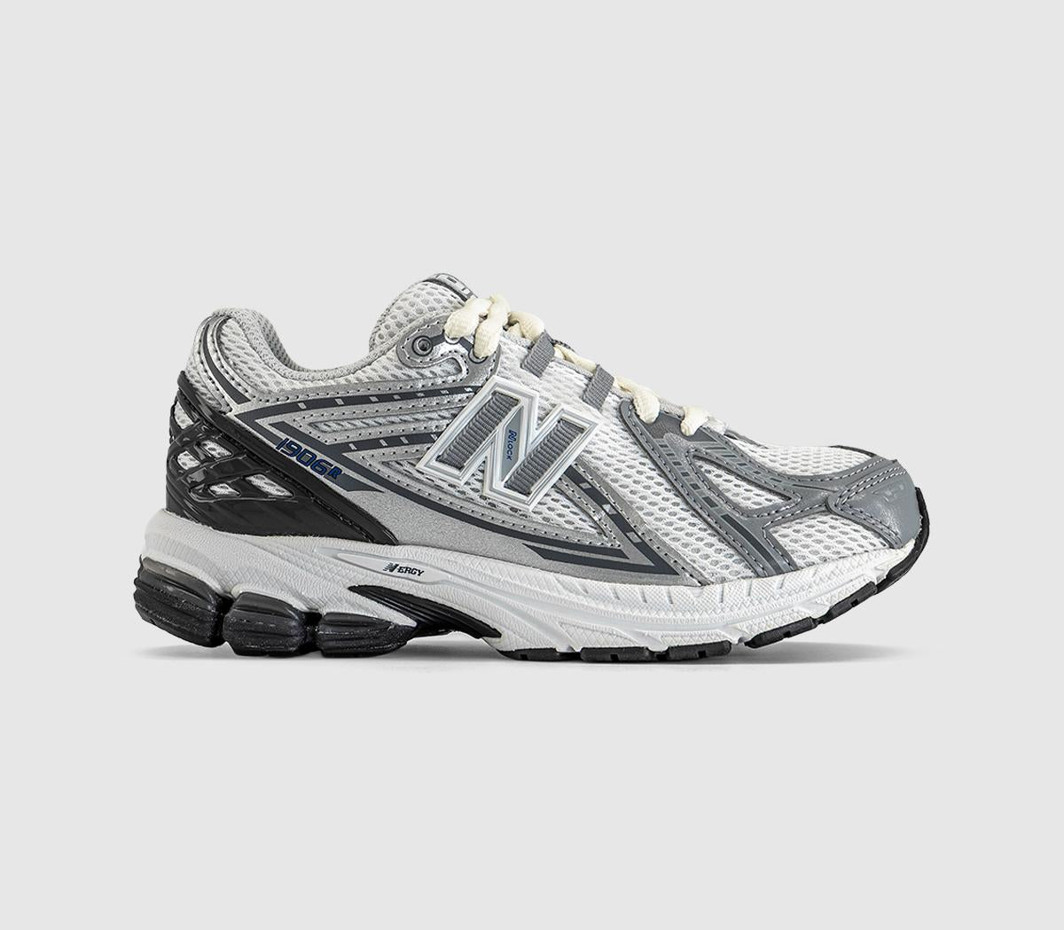 Kids New Balance 1906 Youth Trainers Castlerock Grey Matter