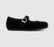Womens BIRKENSTOCK Santa Clarita Mary Janes Black Velvet - OFFCUTS SHOES by OFFICE