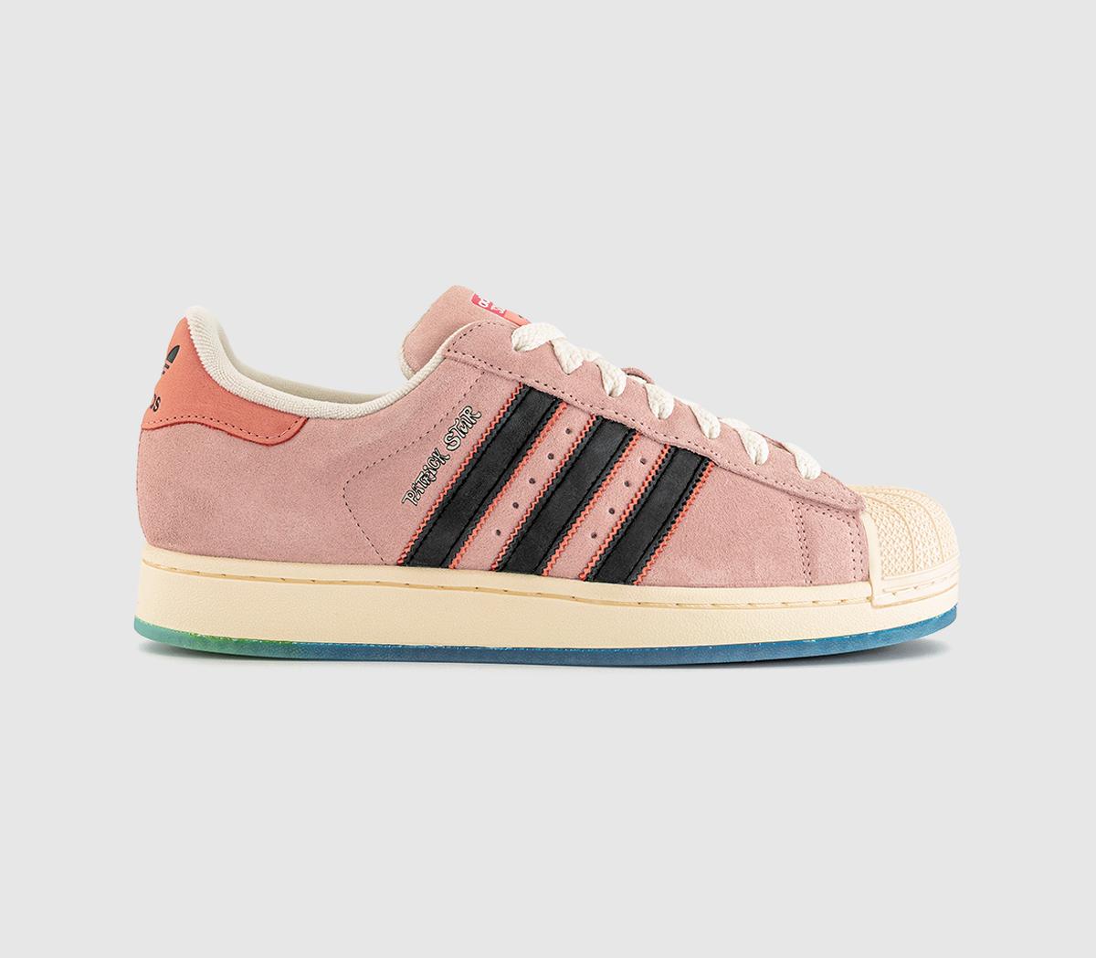 adidas Patrick Superstar Trainers Pink