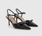 Womens OFFICE Motive Two Part Court Heels Black