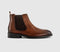 Mens OFFICE Barlow Chelsea Boots Tan Leather