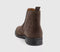 Mens OFFICE Barlow Chelsea Boots Chocolate Brown Suede