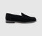 Womens Tony Bianco Zoe Loafers Black Suede